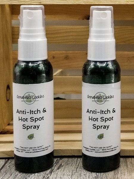 Anti-Itch & Hot Spot Spray for Dogs 100% Natural Relief for Itchy Spots Homemade in Small Batches