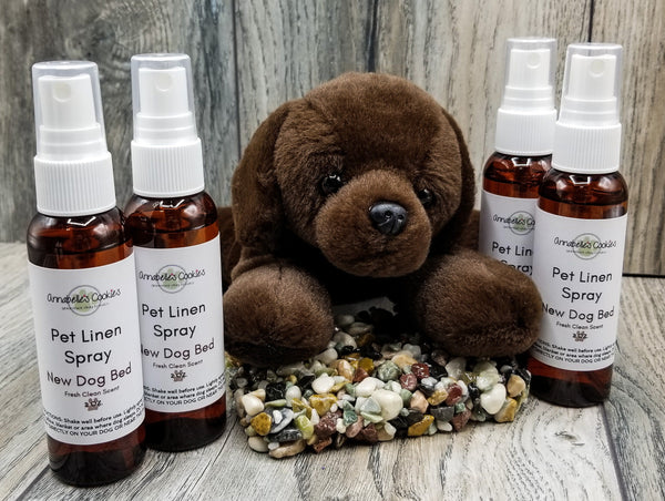 Pet Linen Spray Handmade Deodorizing Freshening Spray for Pet Linens - Dog Days, New Dog Bed, No More Zoomies